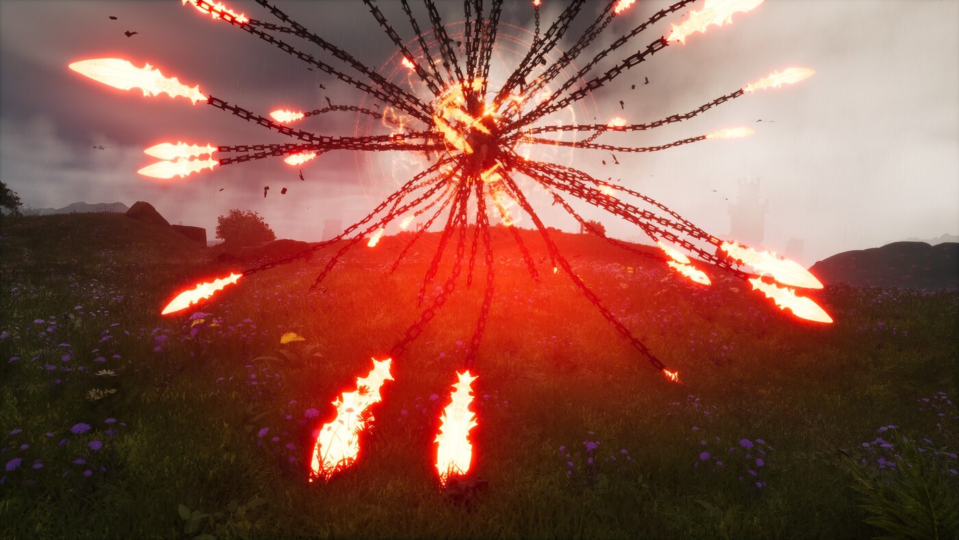 Grimoire fire spell